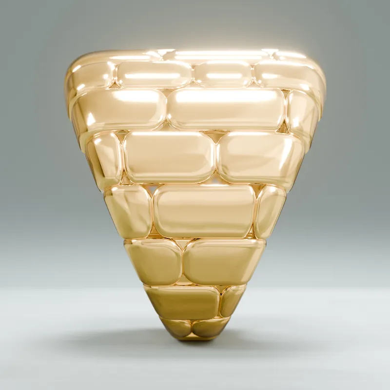EMPIRE RING, side-yellow-gold view